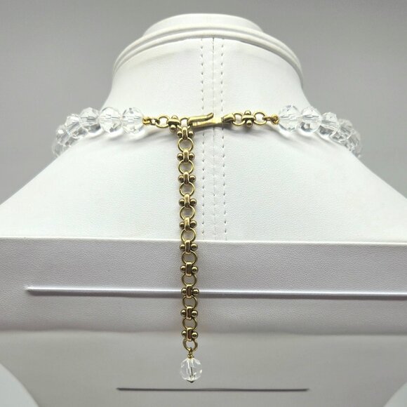 Heidi Daus Budding Branch Aurora Borealis Swarovski Crystal Coral Necklace NIB - Picture 10 of 11